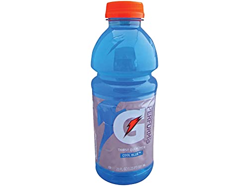 Gatorade Cool Blue, 20 Oz, Pack of 24