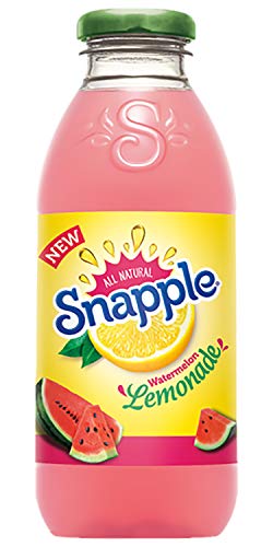 Snapple - 16 oz (9 Plastic Bottles) (Watermelon Lemonade, 9 Bottles)