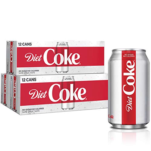 Diet Coke Soda Soft Drink, 12 Fl Oz, 36 Pack