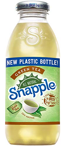 Snapple - Green Tea - 16 fl oz (12 Plastic Bottles)