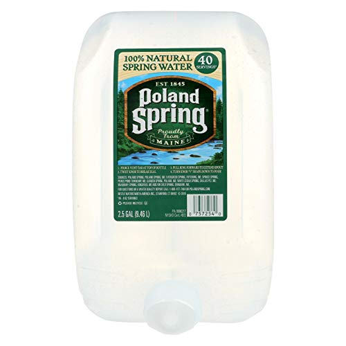 Poland Springs Original Spring Water, 2.5 Gallon - 2 per case.