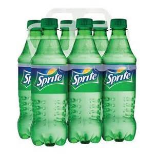 SPRITE SODA 16 OZ BOTTLES 6 PACK