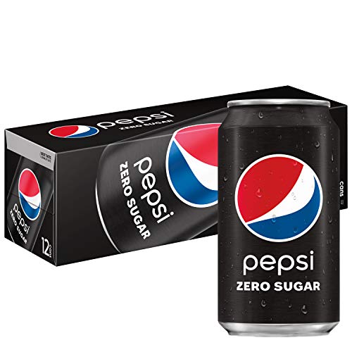 Pepsi, Zero Sugar Cola, 12oz (pack of 12)