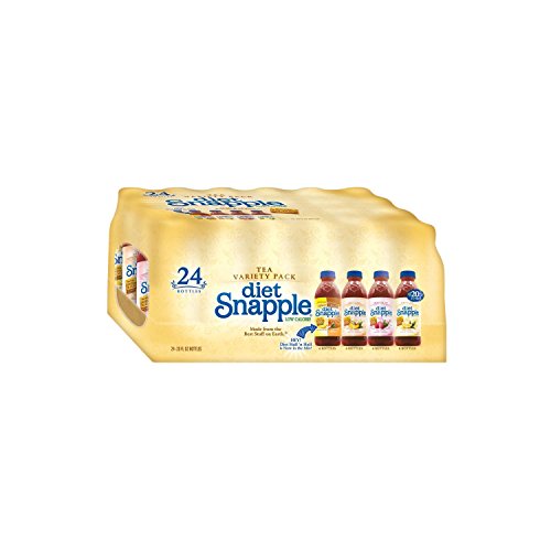 Snapple Diet Tea Variety Pack (20 oz. bottles, 24 ct.)