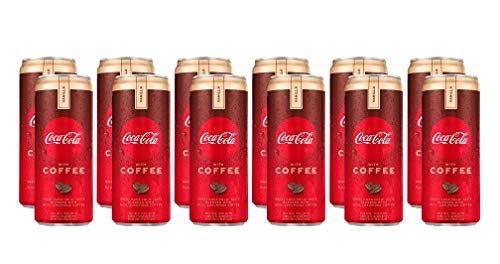 Coca-Cola with Coffee - Coffee Vanilla | 12 fl oz. Slim Cans, 69 mg of caffeine | Pack of 12