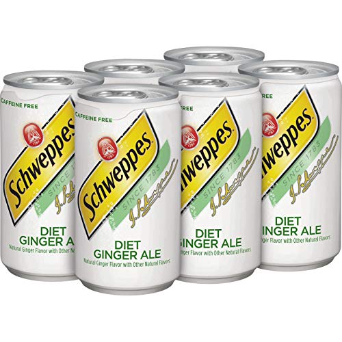 Schweppes Diet Ginger Ale Mini Can, 12 Oz