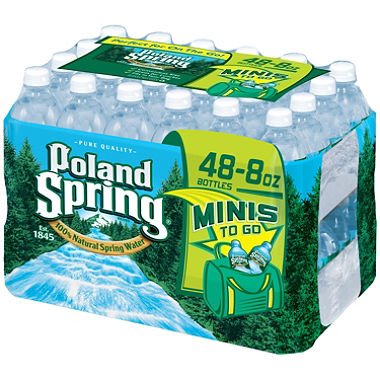 Poland Spring 100% Natural Spring Water (8 oz. bottles, 48 ct.)ESS