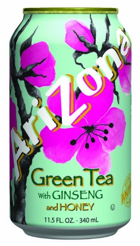 Arizona Green Tea, 11.5-Ounce (Pack of 12)