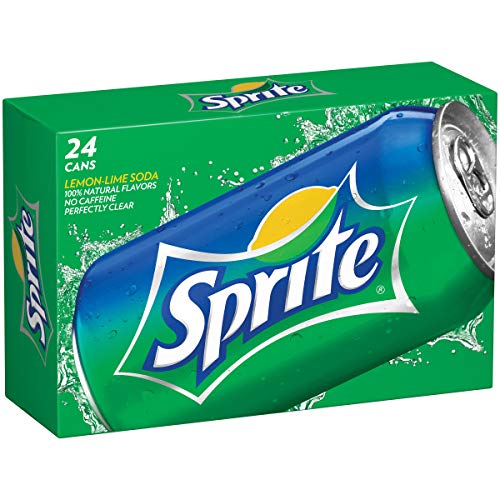 Sprite Lemon Lime Soda Soft Drinks, 12 Fl Oz, 24 Pack