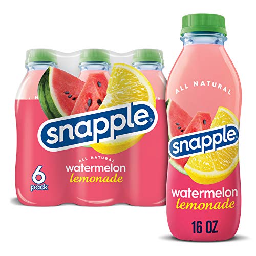 Snapple Watermelon Lemonade, 16 Fl Oz Bottle, 6 Pack, 16 Fl Oz (Pack Of 6)