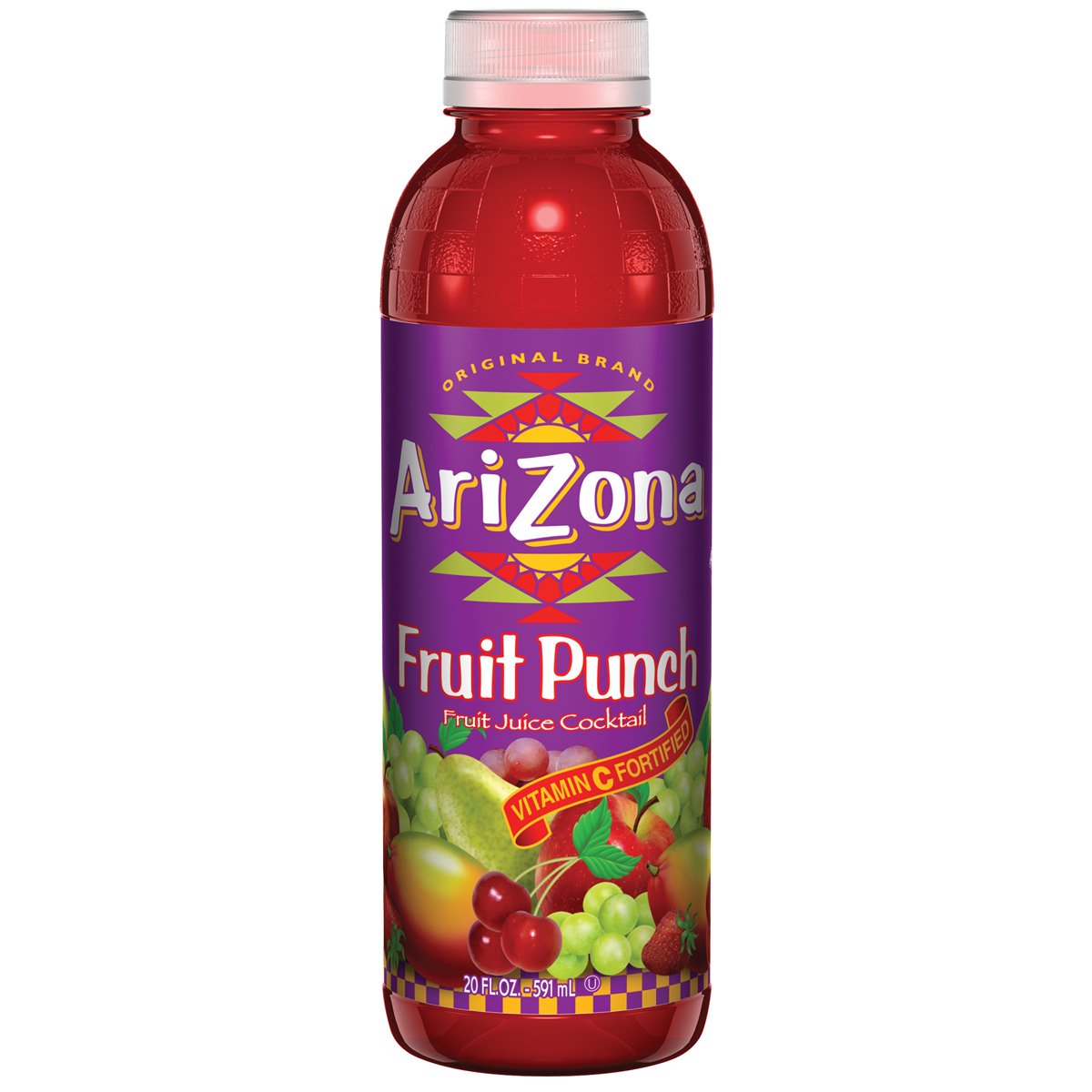 Arizona Fruit Punch, 20 Ounce (Pack of 24)