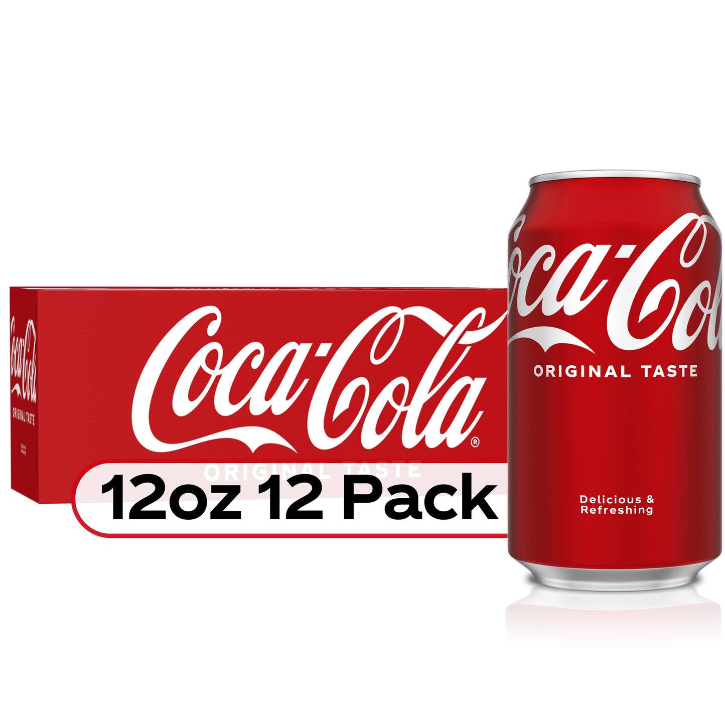 Coca-Cola Coke Soda, 12 Ounce (12 Cans)