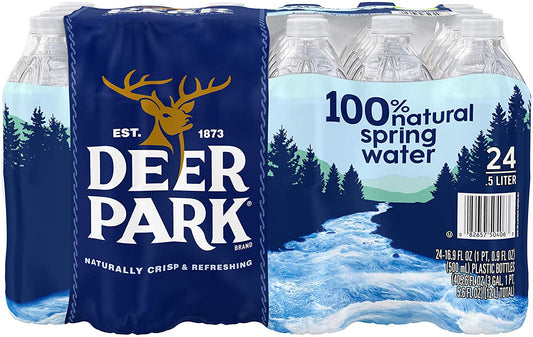 Deer Park Natural Spring Water, 16.9 Oz, 24 Count