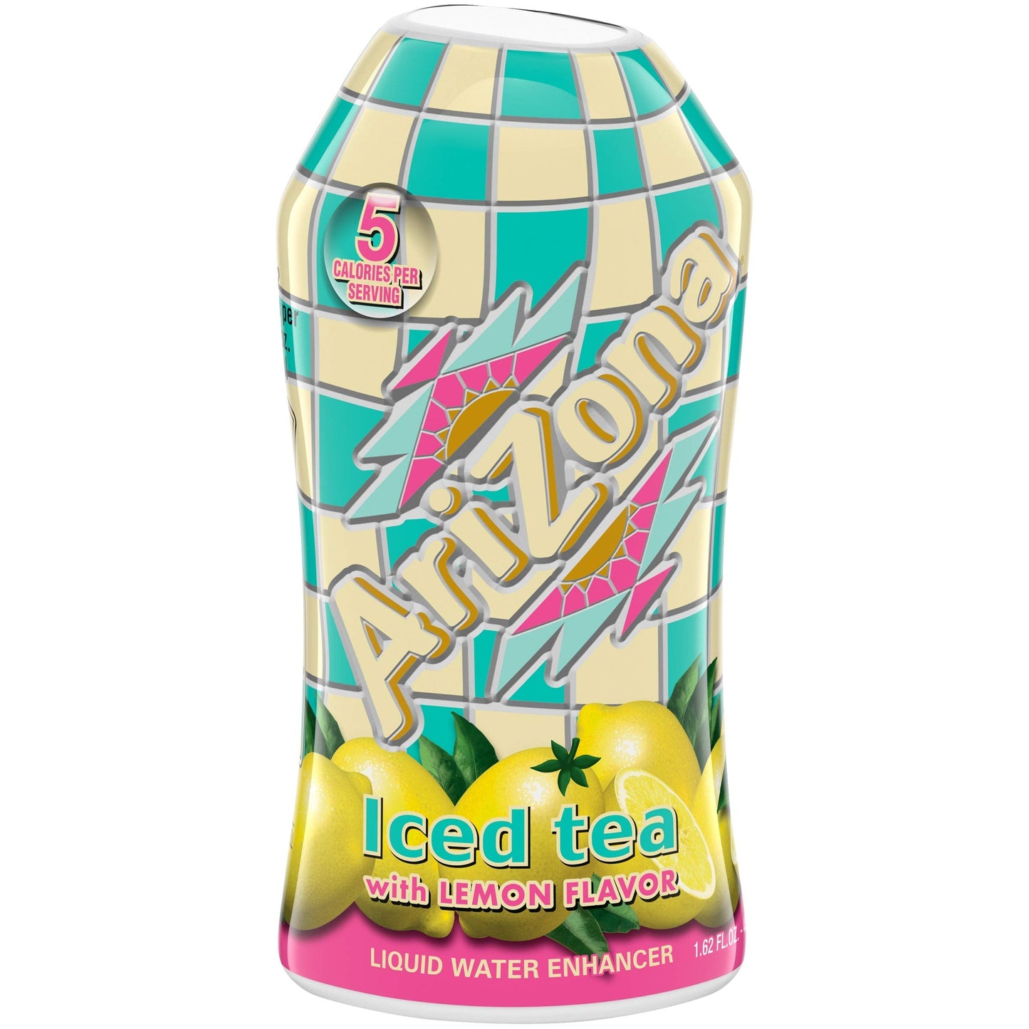 Arizona Lemon Iced Tea Low Calories Liquid Water Enhancer 12 Count 1.62 fl oz